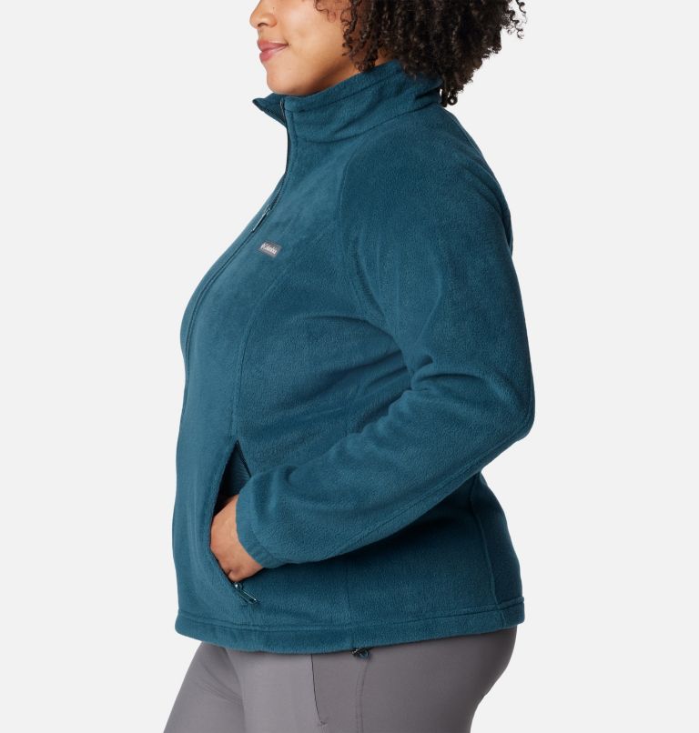 Women's Benton Springs Full Zip Fleece Jacket - Plus Size, Color: Night Wave, image 3