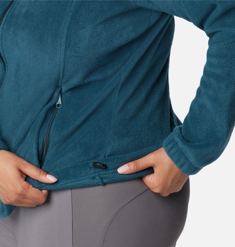 Women's Benton Springs Full Zip Fleece Jacket - Plus Size, Color: Night Wave, image 6