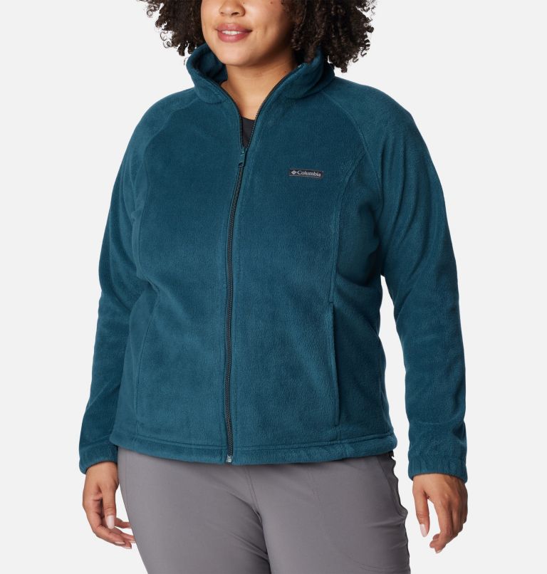 Women's Benton Springs Full Zip Fleece Jacket - Plus Size, Color: Night Wave, image 1