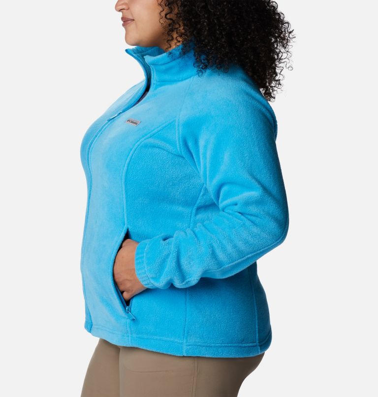 Benton Springs Full Zip | 422 | 2X, Color: Blue Chill, image 3