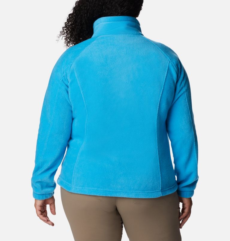 Benton Springs Full Zip | 422 | 2X, Color: Blue Chill, image 2