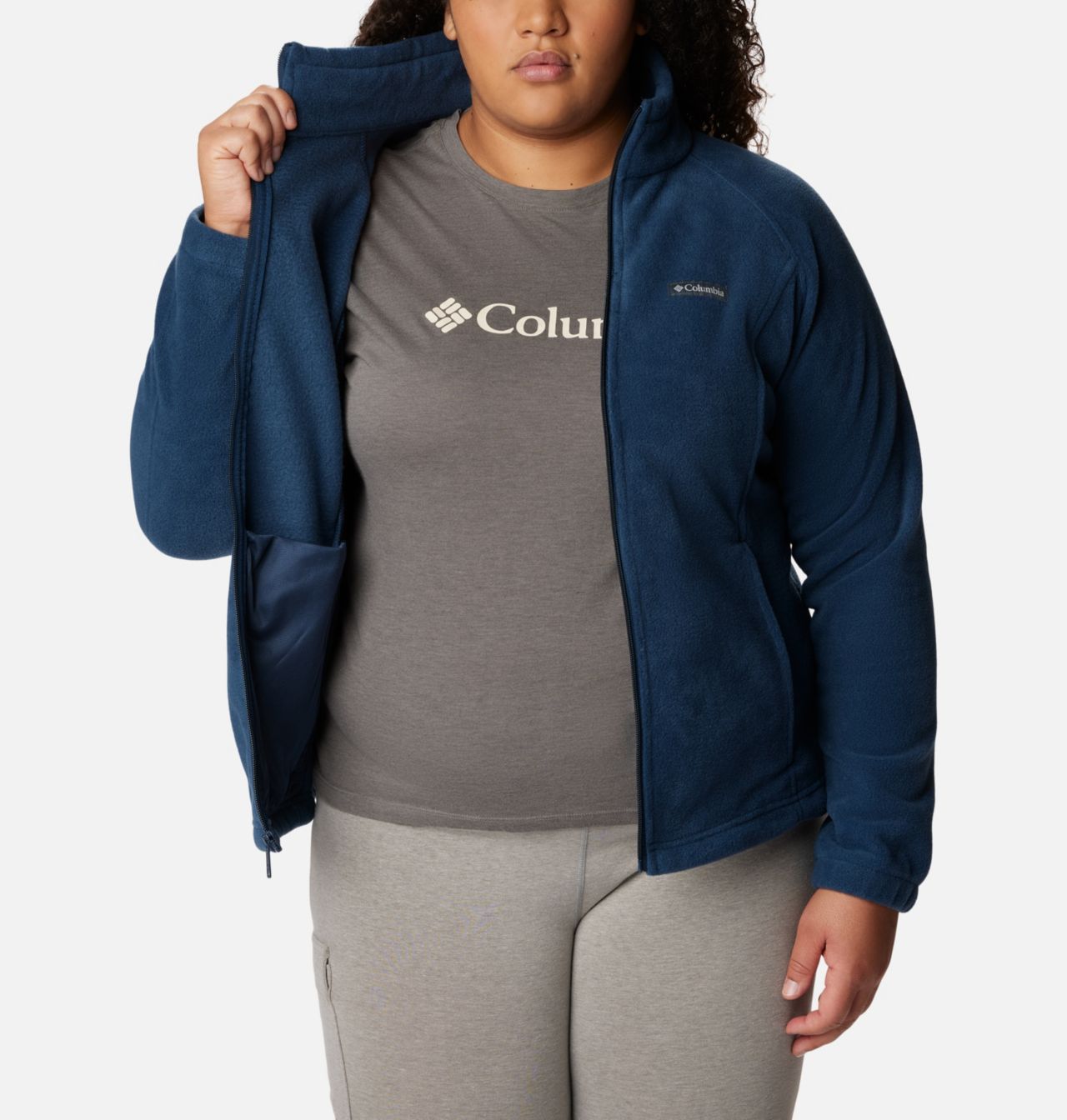 Women's Benton Springs™ Full Zip Fleece Jacket - Plus Size 6