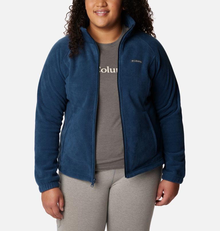 Plus Size Columbia Benton Springs Hooded Fleece Jacket