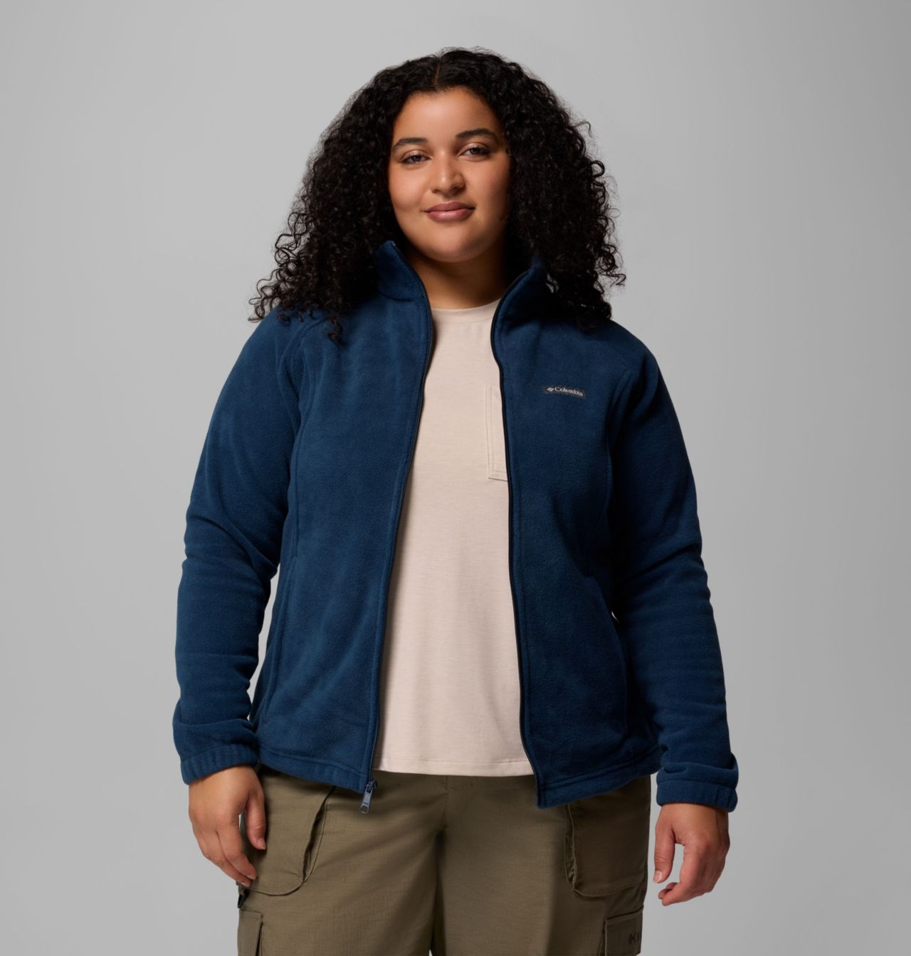Women's Benton Springs™ Full Zip Fleece Jacket - Plus Size 8