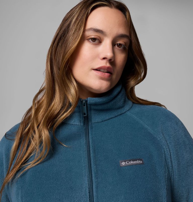 Women's Benton Springs Full Zip Fleece Jacket - Plus Size, Color: Everblue, image 6