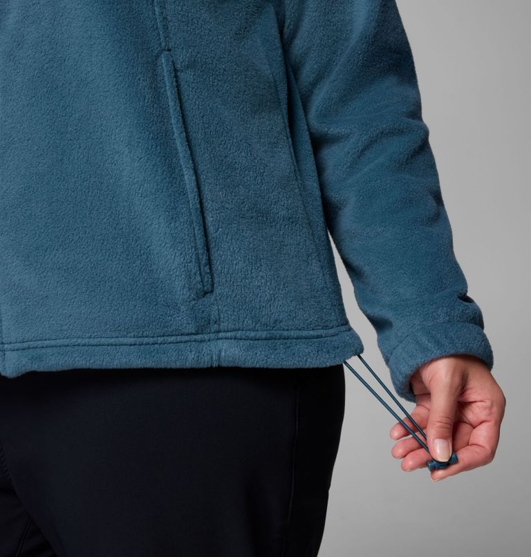 Women's Benton Springs Full Zip Fleece Jacket - Plus Size, Color: Everblue, image 7