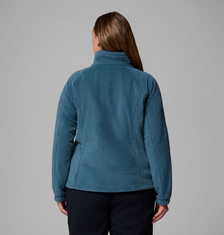 Women's Benton Springs Full Zip Fleece Jacket - Plus Size, Color: Everblue, image 3