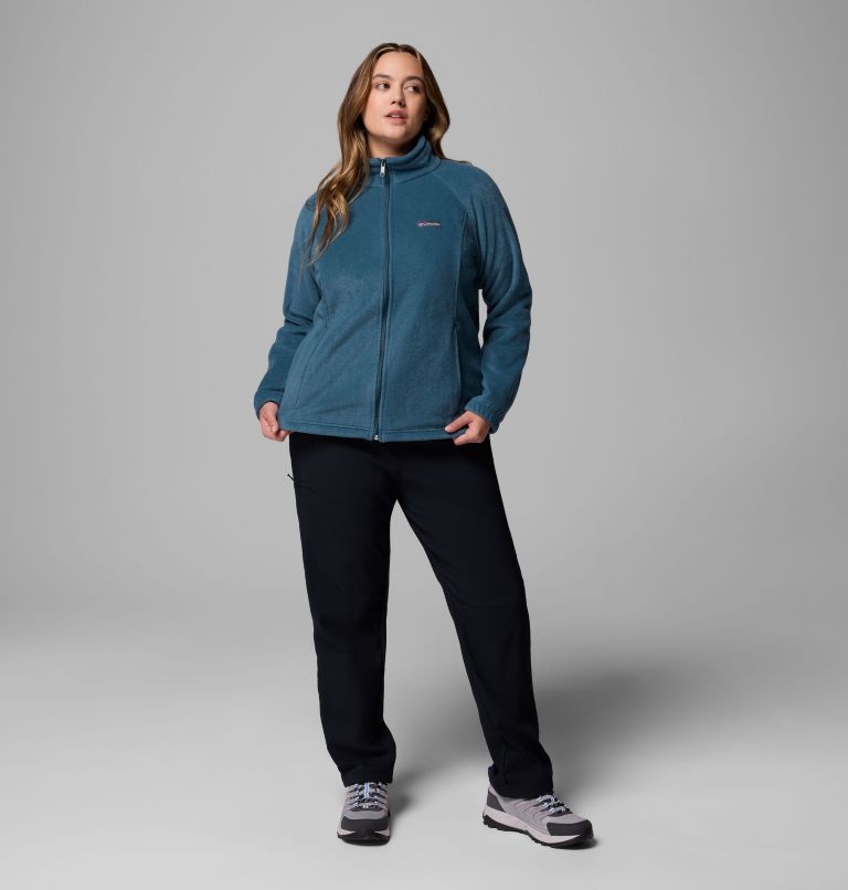 Women's Benton Springs Full Zip Fleece Jacket - Plus Size, Color: Everblue, image 2