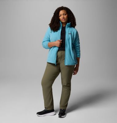 Women's Benton Springs Full Zip Fleece Jacket - Plus Size, Color: Vintage Blue, image 14