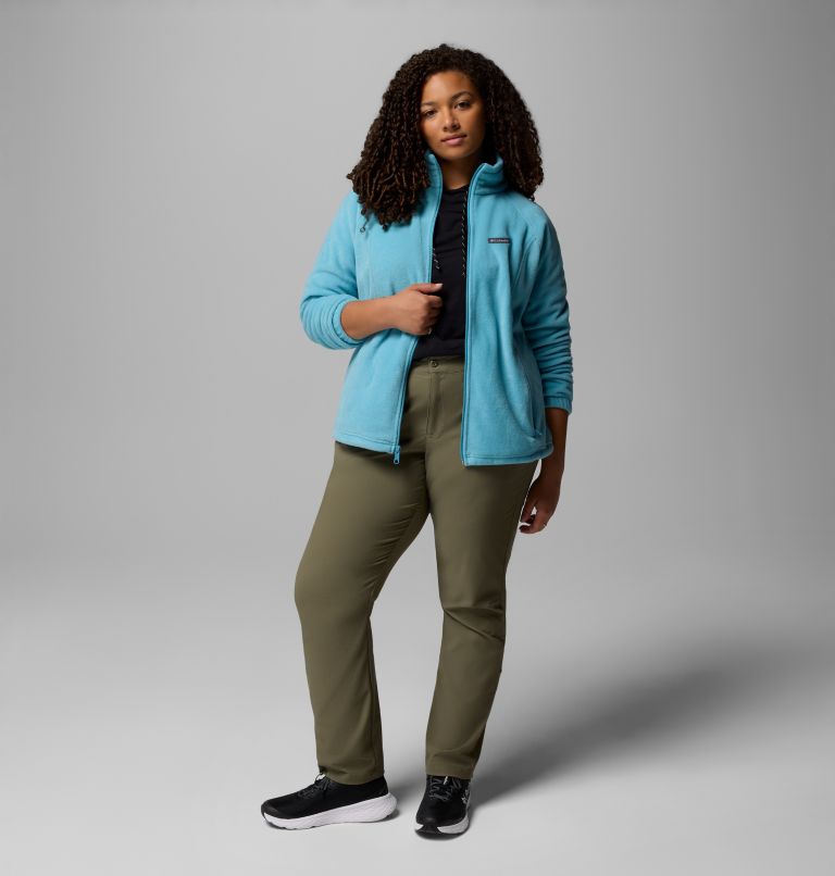 Women's Benton Springs Full Zip Fleece Jacket - Plus Size, Color: Vintage Blue, image 2
