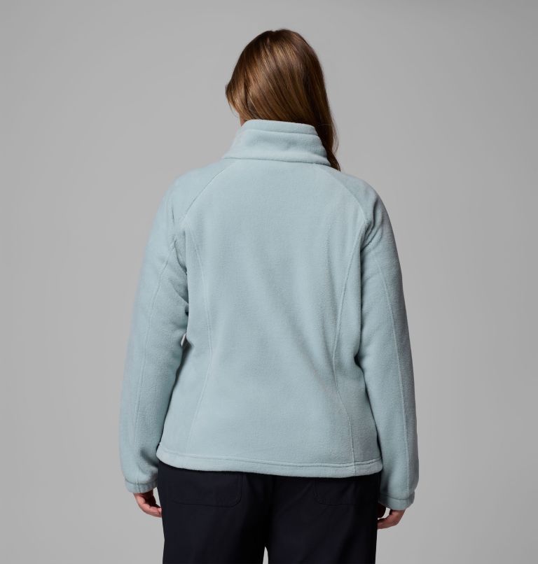 Women's Benton Springs Full Zip Fleece Jacket - Plus Size, Color: Crushed Blue, image 3