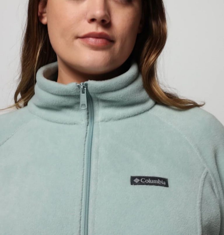 Women's Benton Springs Full Zip Fleece Jacket - Plus Size, Color: Crushed Blue