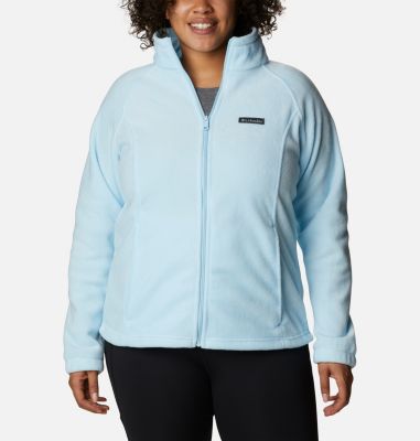 Ladies Plus Size Micro Fleece Jacket Full Zip with Pockets Womens XL 2X,  3X, 4X