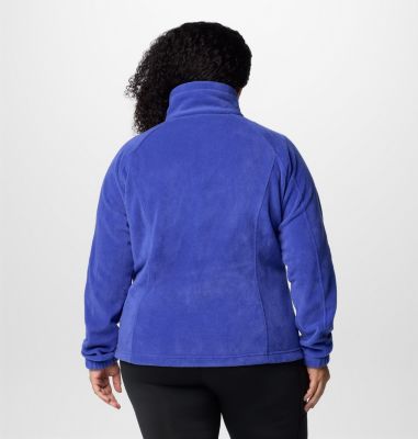 Women's Benton Springs Full Zip Fleece Jacket - Plus Size, Color: Clematis Blue, image 58