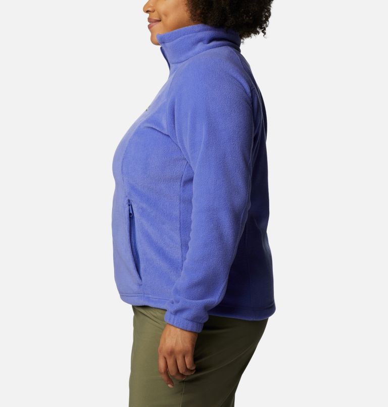 Veste à fermeture éclair complète Benton Springs pour femme – Grandes tailles, Color: Purple Lotus, image 3