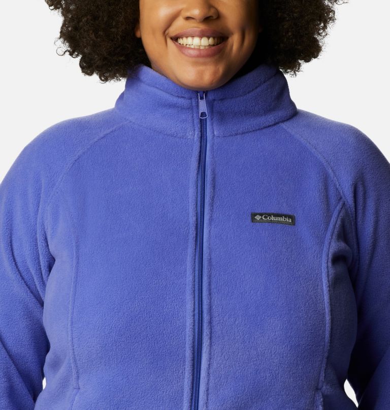 Veste à fermeture éclair complète Benton Springs pour femme – Grandes tailles, Color: Purple Lotus, image 4