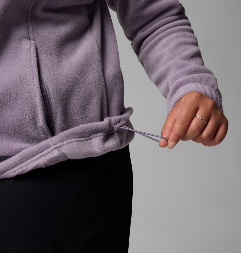 Women's Benton Springs Full Zip Fleece Jacket - Plus Size, Color: Shale Purple, image 7
