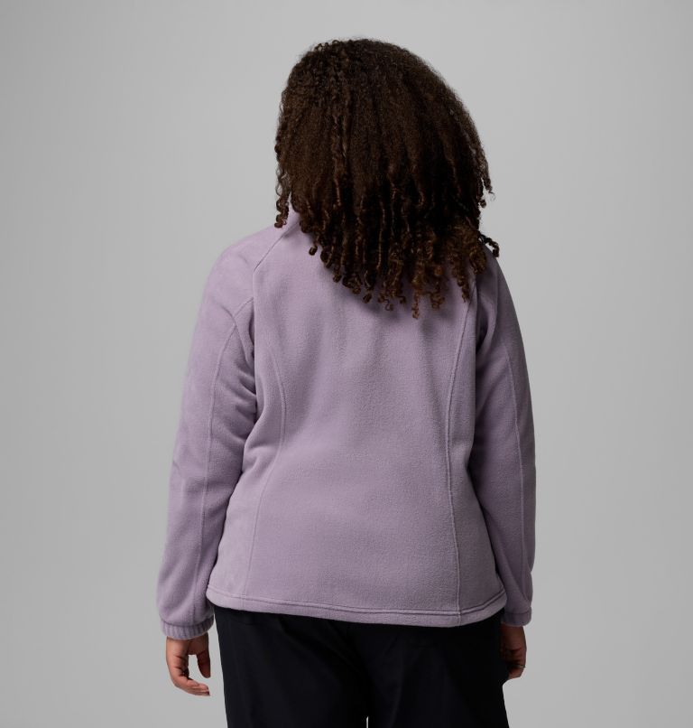 Women's Benton Springs Full Zip Fleece Jacket - Plus Size, Color: Shale Purple, image 3
