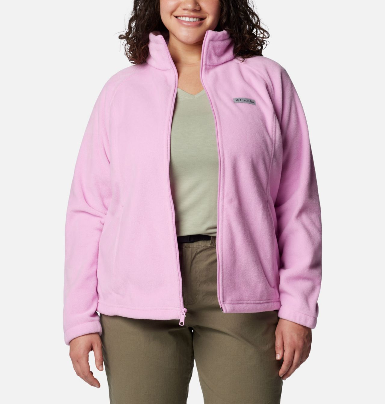Women's Benton Springs™ Full Zip Fleece Jacket - Plus Size 7