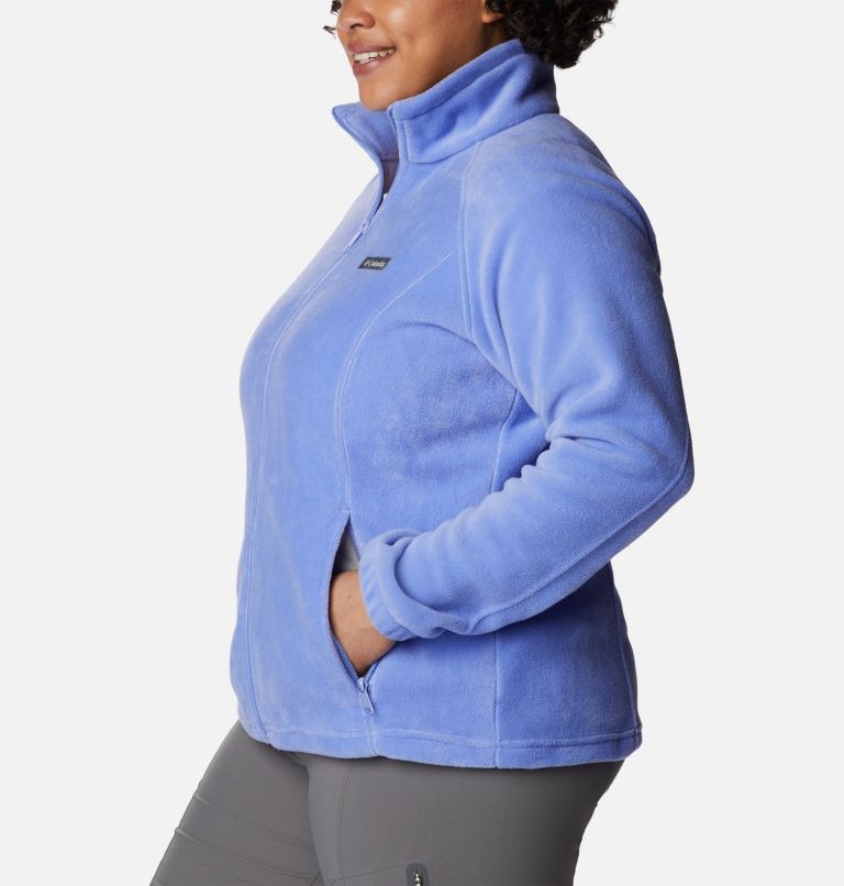 Women's Benton Springs Full Zip Fleece Jacket - Plus Size, Color: Serenity, image 3
