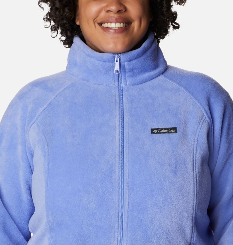 Women's Benton Springs Full Zip Fleece Jacket - Plus Size, Color: Serenity, image 4