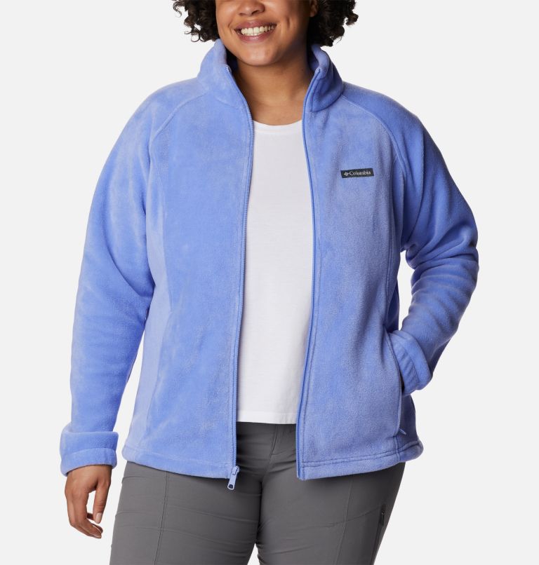 Women's Benton Springs Full Zip Fleece Jacket - Plus Size, Color: Serenity, image 7