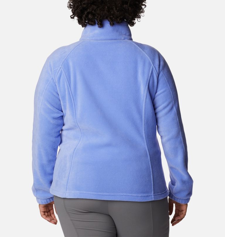Thumbnail: Women's Benton Springs Full Zip Fleece Jacket - Plus Size, Color: Serenity, image 2