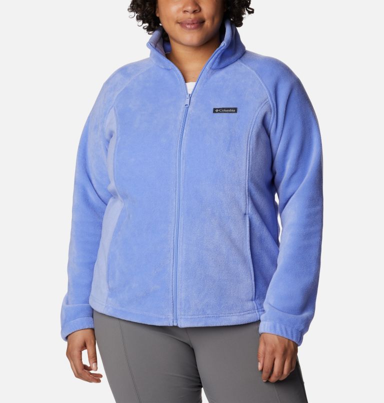 Women's Benton Springs Full Zip Fleece Jacket - Plus Size, Color: Serenity, image 1