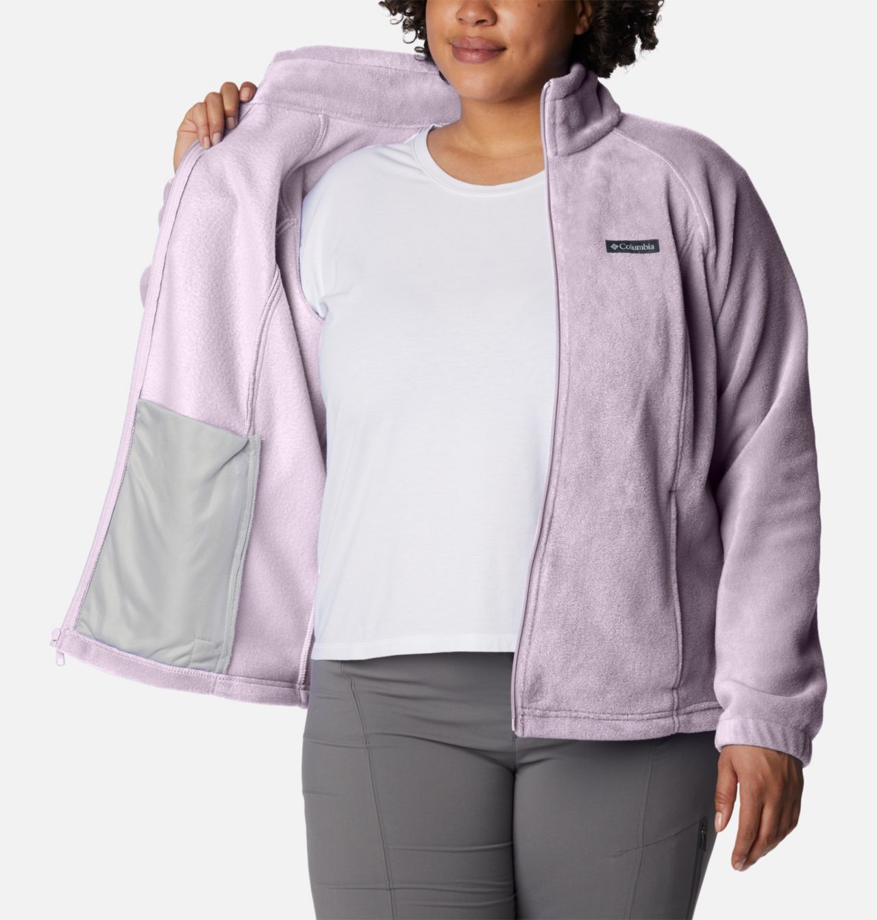 Women's Benton Springs™ Full Zip Fleece Jacket - Plus Size 5