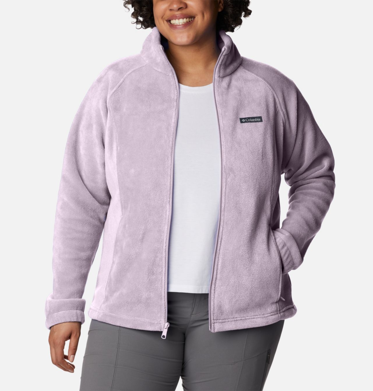 Women's Benton Springs™ Full Zip Fleece Jacket - Plus Size 7