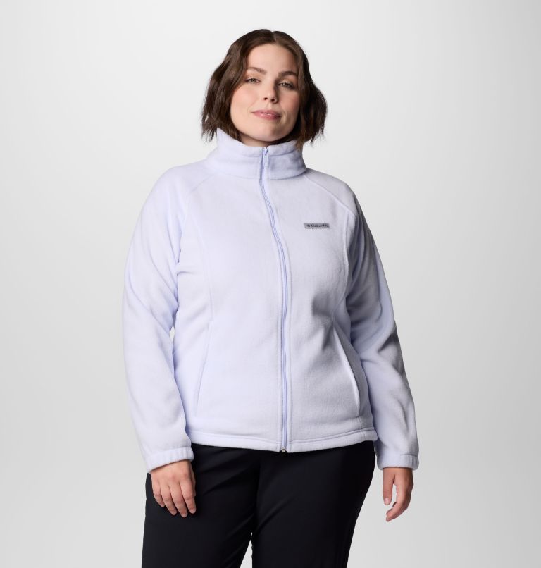 Women s Benton Springs Full Zip Fleece Jacket Plus Size Columbia Sportswear