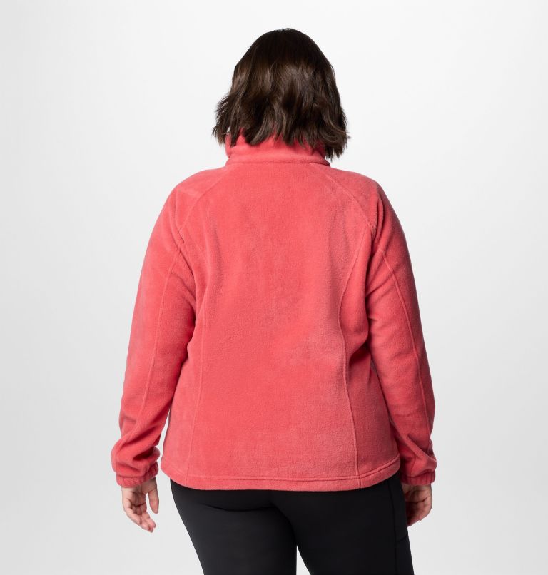 Women's Benton Springs Full Zip Fleece Jacket - Plus Size, Color: Daredevil, image 2