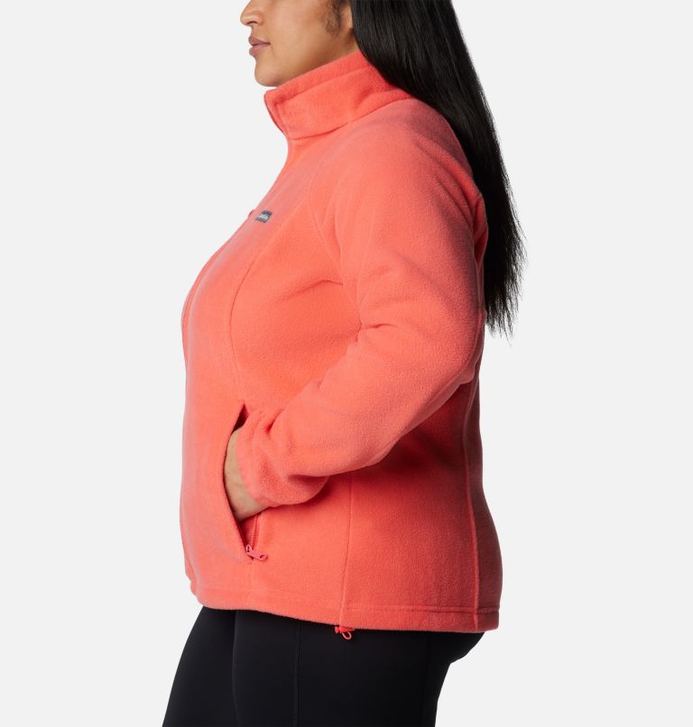 Women's Benton Springs™ Full Zip Fleece Jacket Plus Size Columbia