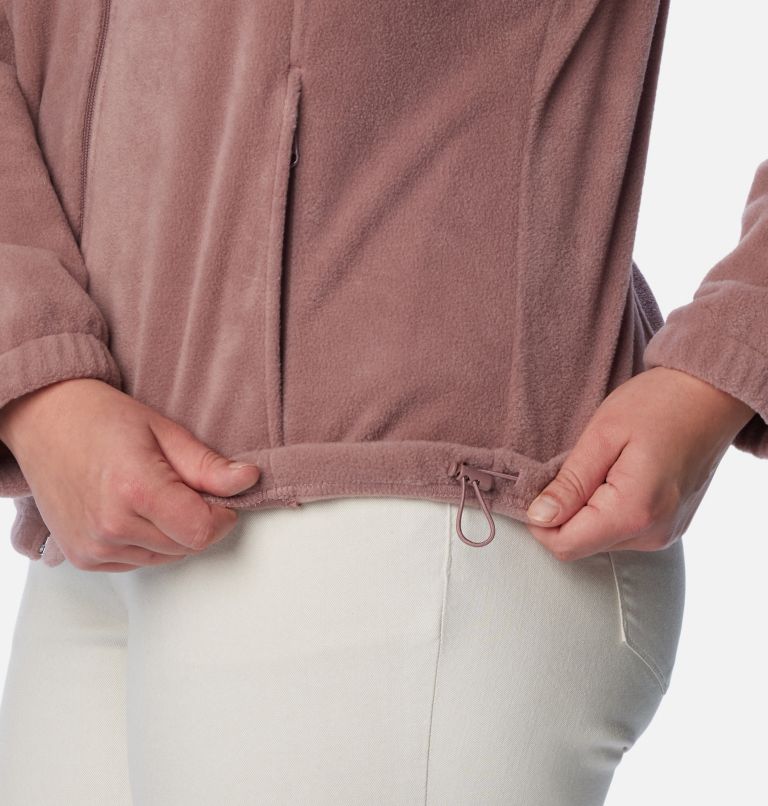 Women's Benton Springs Full Zip Fleece Jacket - Plus Size, Color: Fig, image 6
