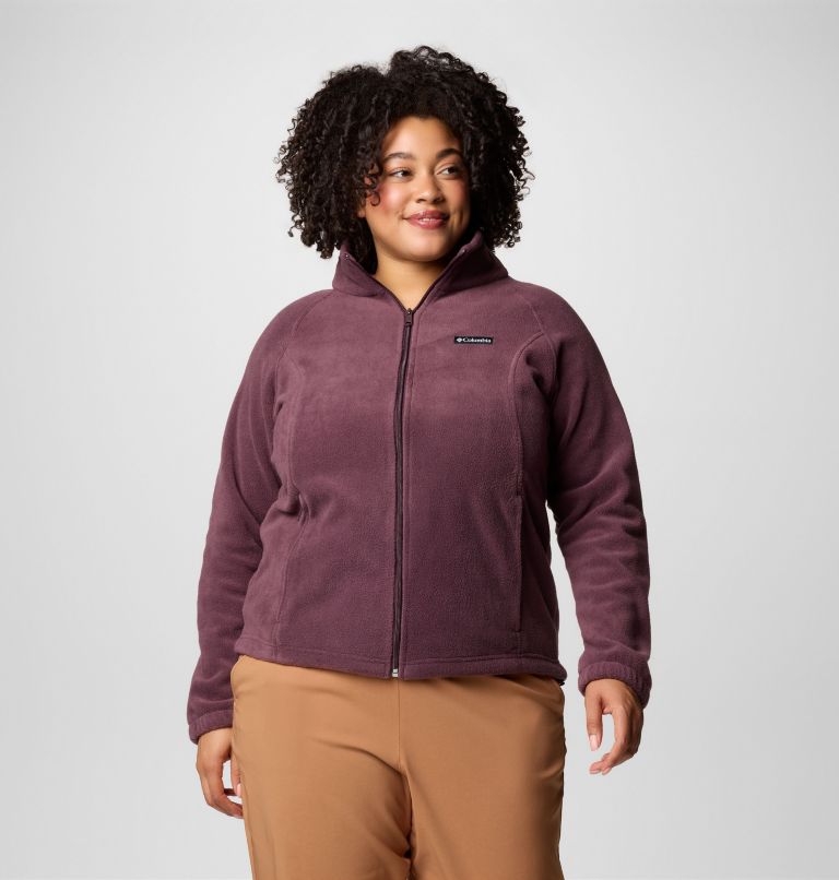 Plus size plush fleece jacket hotsell