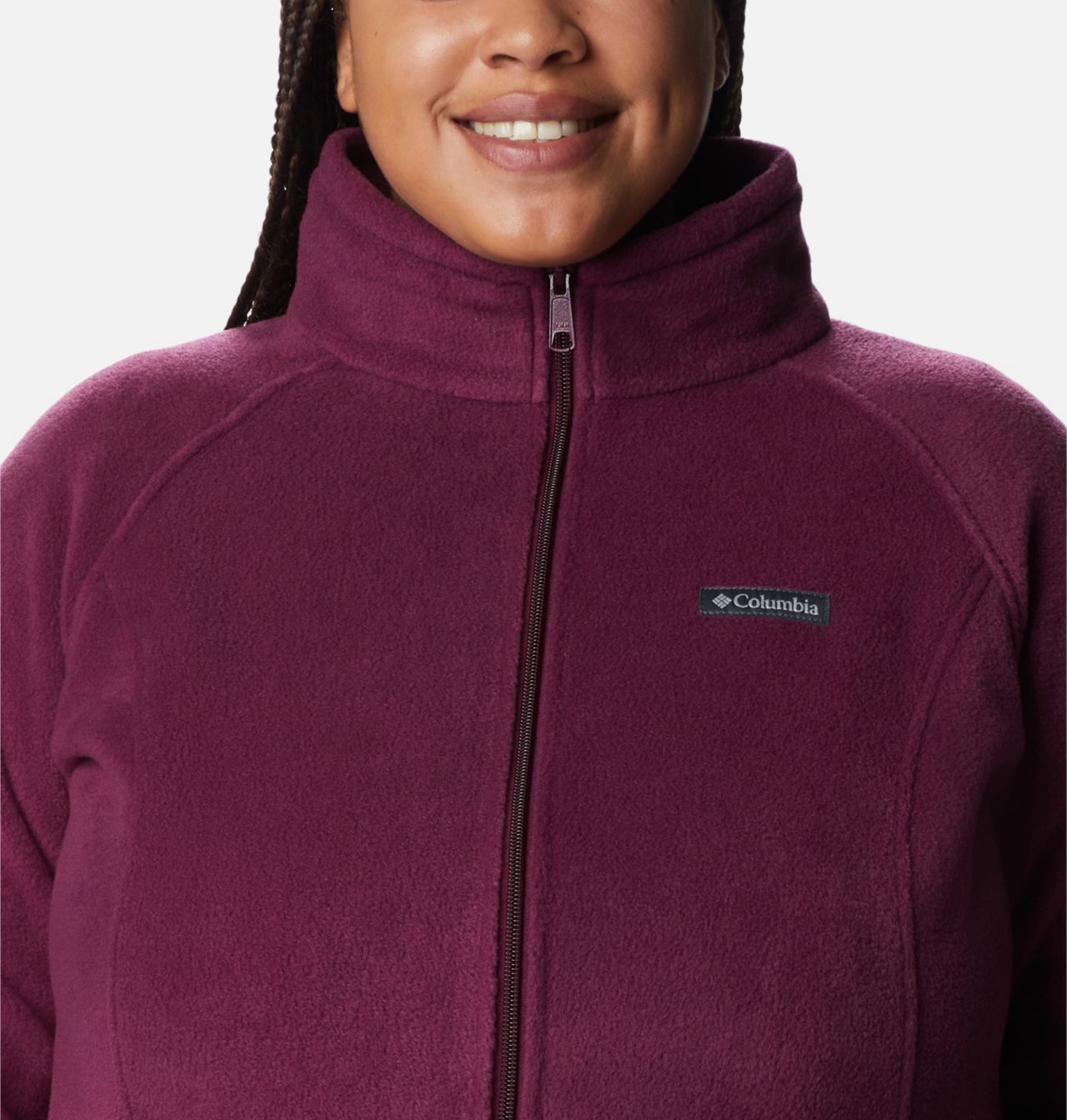 Women's Benton Springs™ Full Zip Fleece Jacket - Plus Size 4