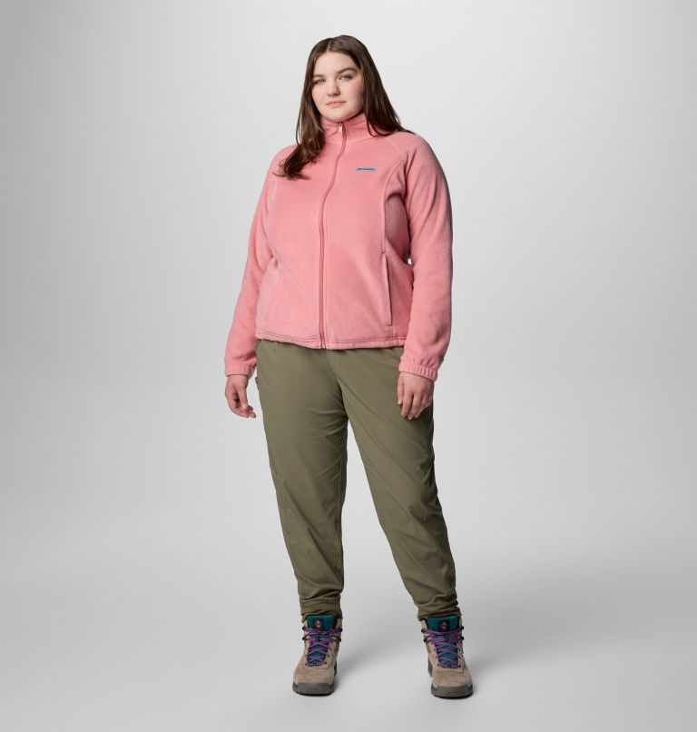 Women's Benton Springs Full Zip Fleece Jacket - Plus Size, Color: Pink Agave, image 3