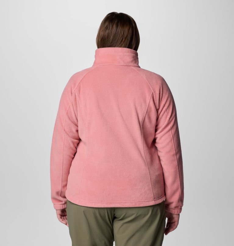 Women's Benton Springs Full Zip Fleece Jacket - Plus Size, Color: Pink Agave, image 2