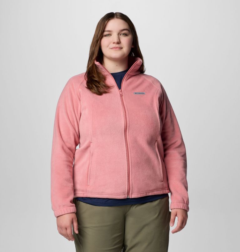 Women s Benton Springs Full Zip Fleece Jacket Plus Size Columbia Sportswear