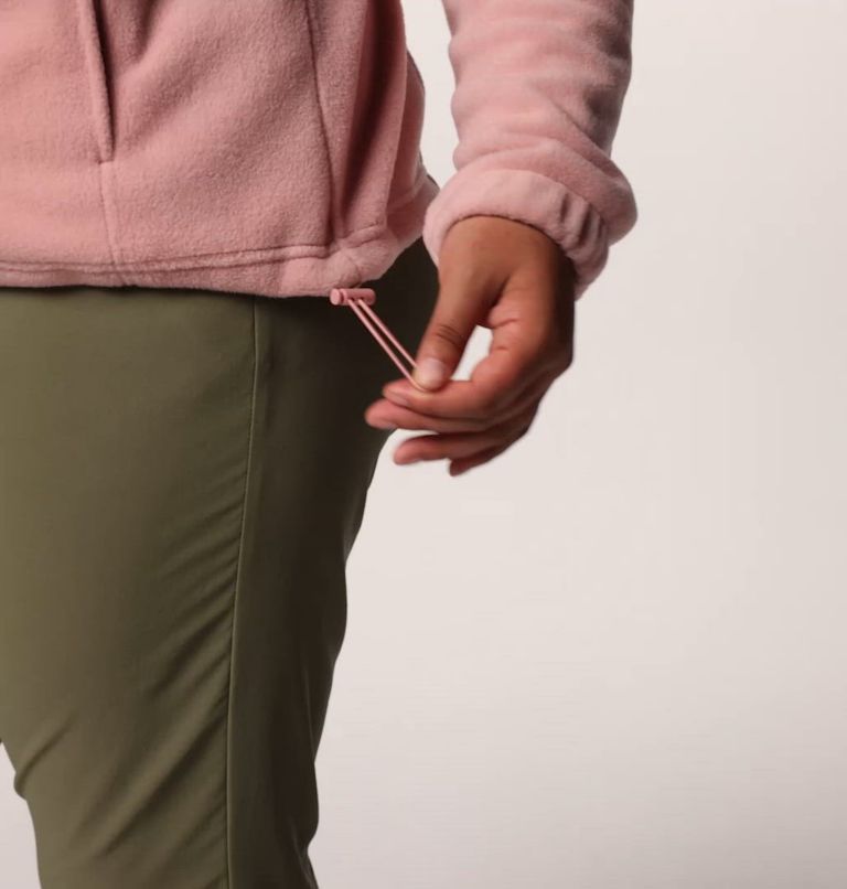 Women's Benton Springs Full Zip Fleece Jacket - Plus Size, Color: Eraser Pink