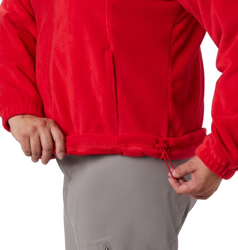 Women's Benton Springs Full Zip Fleece Jacket - Plus Size, Color: Red Lily, image 5