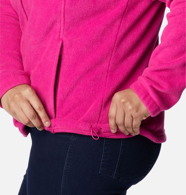Benton Springs Full Zip | 665 | 2X, Color: Wild Fuchsia, image 6