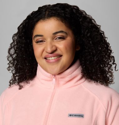 Women's Benton Springs Full Zip Fleece Jacket - Plus Size, Color: Pink Sand, image 44