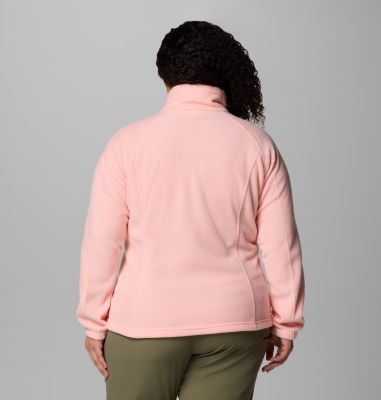 Women's Benton Springs Full Zip Fleece Jacket - Plus Size, Color: Pink Sand, image 42