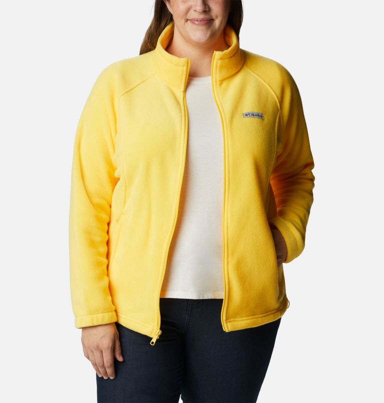 Women's Benton Springs Full Zip Fleece Jacket - Plus Size, Color: Sun Glow, image 7