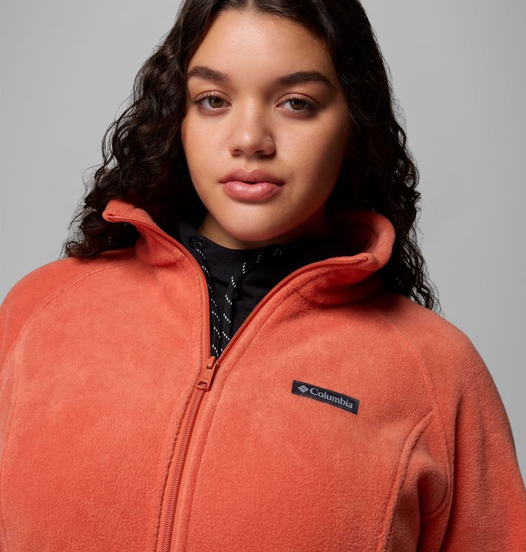 Women's Benton Springs Full Zip Fleece Jacket - Plus Size, Color: Tuscan, image 6