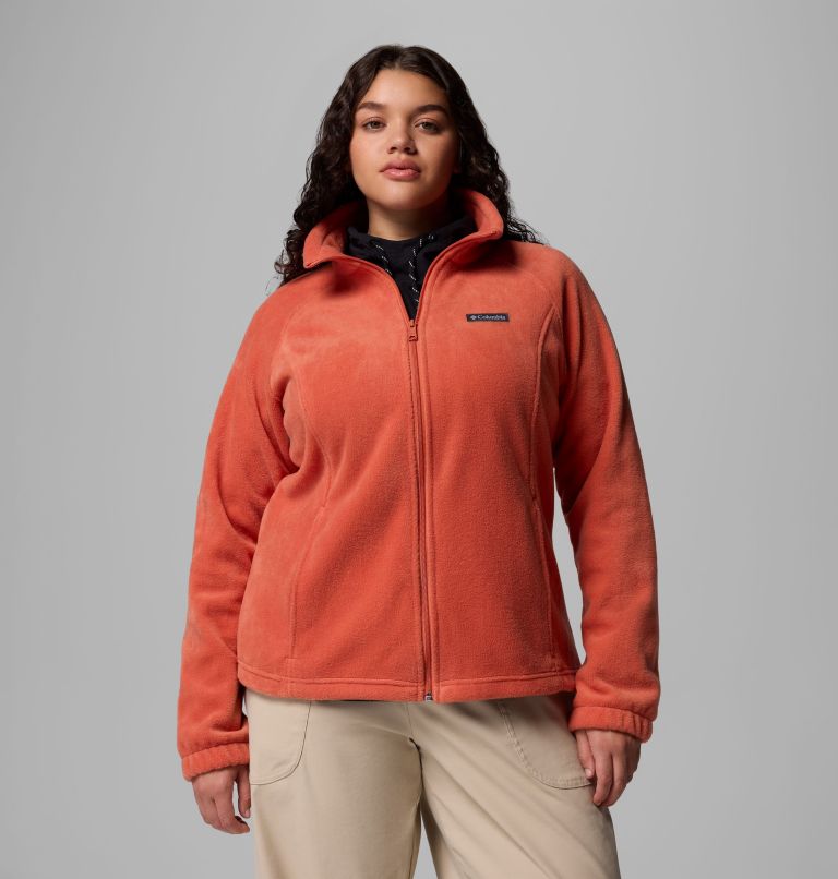 Women's Benton Springs Full Zip Fleece Jacket - Plus Size, Color: Tuscan, image 1