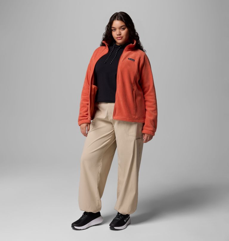 Women's Benton Springs Full Zip Fleece Jacket - Plus Size, Color: Tuscan, image 2