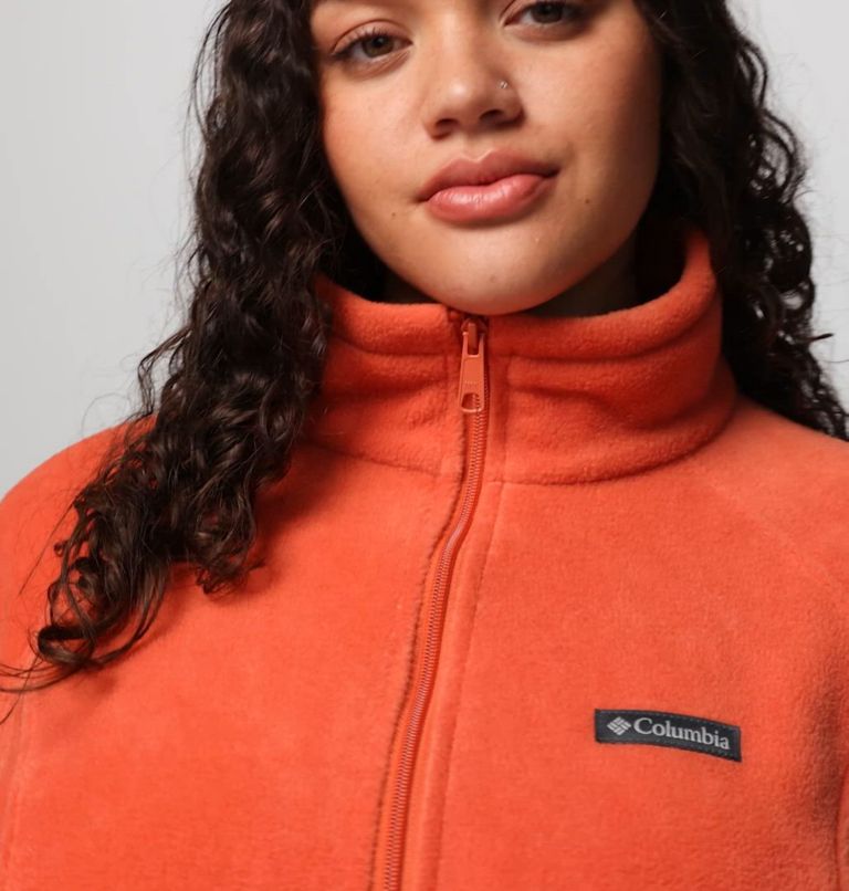 Women's Benton Springs Full Zip Fleece Jacket - Plus Size, Color: Tuscan