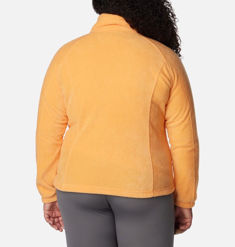 Thumbnail: Women's Benton Springs Full Zip Fleece Jacket - Plus Size, Color: Sunset Peach, image 2